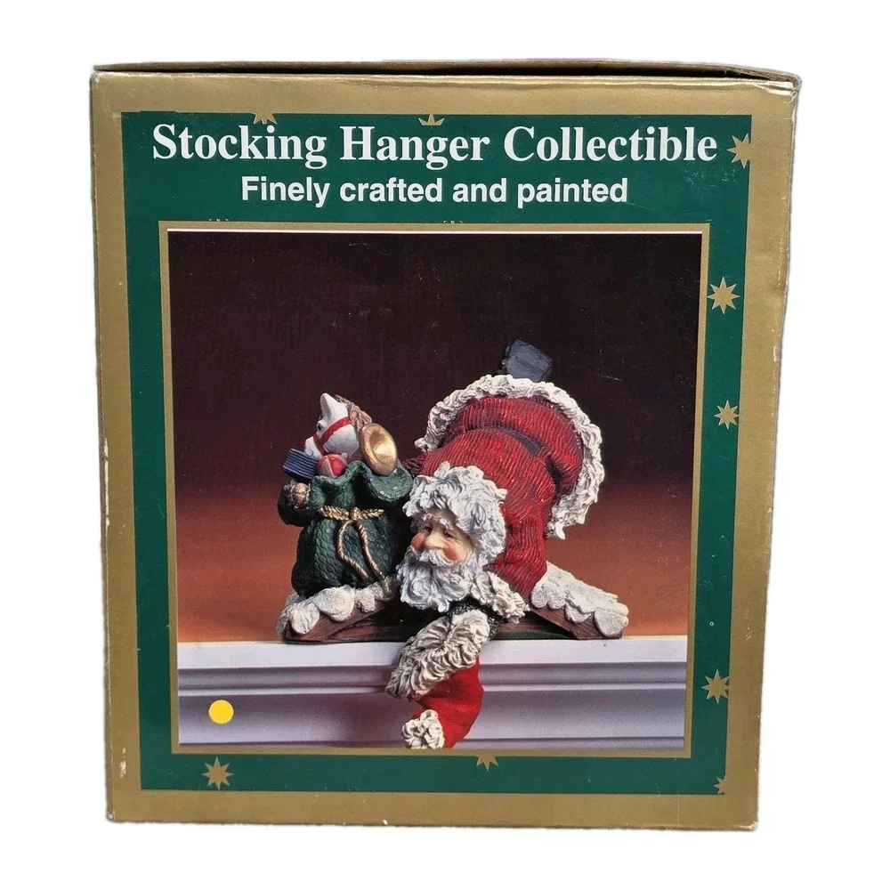 Studio Eluceo, Ltd Stocking Hanger Collectible Violin Santa